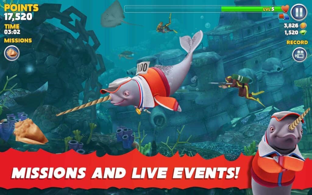 Hungry Shark Mod Apk