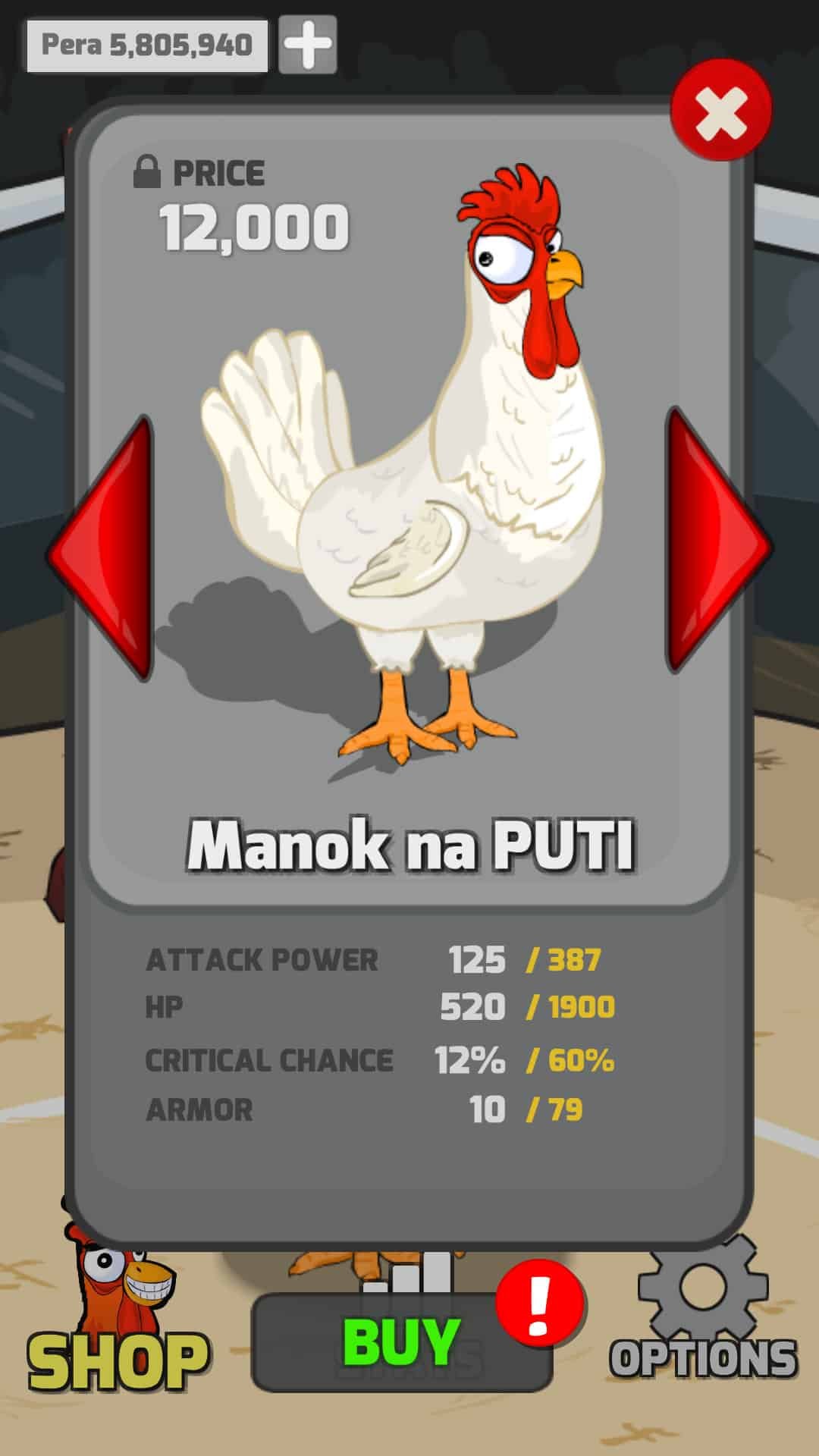 Manok na Pula MOD APK Max Level 2022