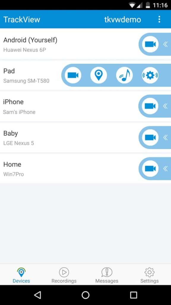 Track view apk screenshot
