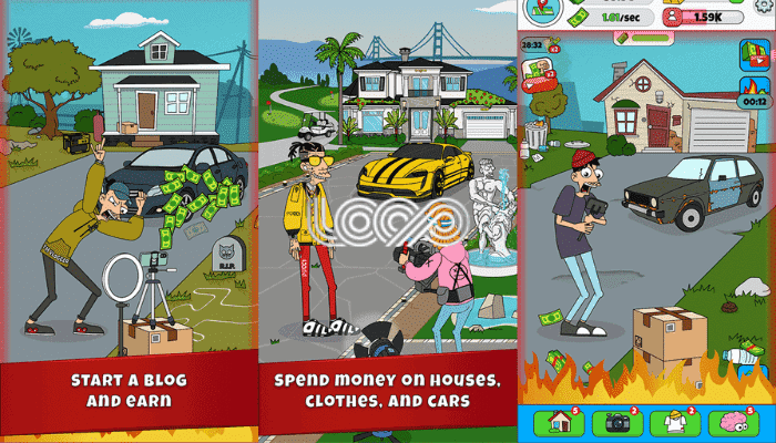 Lamar Idle Vlogger Mod APK