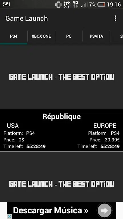 Launch Game 18 APK